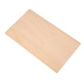 Miniatyrbillede 5 af 8: Slibeklods Bøgetræ Ergonomisk design 250x150 mm DIY Træ Læder Craft Slibeblok til indvendig polering formgivning
