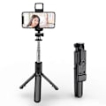 Miniatyrbillede 1 af 5: Ny selfie stick tripod Bluetooth fjernbetjening udtrækkelig selvudløser stander og bærbar