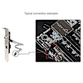 Miniatyrbilde 4 av 5: 24bit 192khz Kort Spdif Optisk Og Rca Ut Plate Kabel Brakett Digital Lydutgang kompatibel