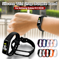 Miniatyrbild 4 av 8: Mjukt silikonarmband kompatibelt med Samsung Galaxy Fit 2 R220 Sports Smart Armband Bandersättning