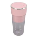 Miniatyrbild 2 av 8: 300 ml Mini Juicer Cup Bärbar Blender Juicer USB Power Blender Cup för Hushållsskola Camping