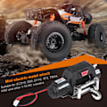 Miniatyrbillede 2 af 8: 1:10 RC Crawler Klatrebiler Elektrisk metalspil til SCX10 D90 D110 TF2 TRX4 KM2