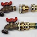 Miniatyrbillede 5 af 5: 2 Stk. Dn20 3/4 Messing Vandtank Vandslange Fittings Adapter Vandhane Regnvandsspand Sokkel Messing Tank Sokkel til Vandhane Regnvandsspand Vandtank