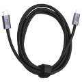 Miniatyrbillede 7 af 8: USB4 datakabel højhastigheds 20 Gbps Type C 8K60Hz datakabel til bærbare computere Tablets Mobiltelefoner200cm/78.7in