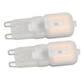 Pikkukuva 6 / 8: 2 kpl G9 LED-lamppuja, ammattimainen 14 LED:tä, korkea kirkkaus 270lm, himmennettävä, korvaavat lamput, 3W, 220V