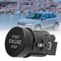Miniatyrbild 3 av 6: Motorstart och stoppknapp 3V0905217 Snabbrespons för Karoq Kodiaq Octavia Scala