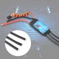 Miniatyrbillede 8 af 8: Tovejs børsteløs ESC elektronisk hastighedskontrol til RC bilskib undervandspropel (50A) 50A