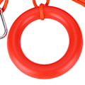 Pikkukuva 8 / 8: 8mm nylon kelluva hengenpelastuslanka Snorklausköysi Sukellus Uinti Hengenpelastajan pelastusköysi kelluvalla silmukalla