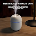 Miniatyrbilde 4 av 5: Luftfukter, Andoer 220ml Stille Luftfukter, Baby Luftfukter Med USB Nattlys Vannfri Luftfukter Automatisk