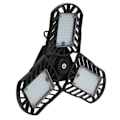 Miniatyrbilde 5 av 8: 60W SD-0013 Garasjelys Deformerbar LED 90° Justerbar Arbeidslampe med Sikkerhetsreip 85-265V