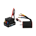 Miniatyrbild 3 av 8: RC 3650 2300KV Vattentät Borstlös Motor Set med Vattentät 60A ESC för 1/10 RC Bil Uppgraderingsdelar