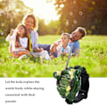 Miniatyrbild 6 av 8: Barn Walkie Talkie Multifunktionell Walky Talky Klocka med Ficklampa Barn Utomhusspel Intercom Leksakspresenter för Pojkar Flickor