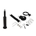 Miniatyrbilde 8 av 8: Vekt kabel trinse system DIY hjemme kabel trinse vedlegg for treningsstudio pull down biceps curl tricep arm treningsøkter