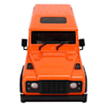 Miniatyrbild 4 av 8: RC-bilkaross med dragstång 144 mm hjulbas RC-bilskal reservdelar för 1/16 1/24 klätterbil orange
