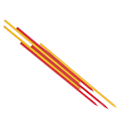 Miniatyrbild 7 av 8: 6 st Carpenter Pencil Refill 2,8 mm HB Marking Scribing Tool Set Kit for Woodworking Red Yellow Wax