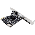 Pikkukuva 7 / 8: PCIE-sovitinkortti USB 3.1:een Compact Hard Disk -laajennuskortti Tietokonetarvikkeet pöytäkoneille