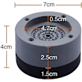 Miniatyrbilde 2 av 4: 4 stk. Antivibrasjonsputer Antivibrasjonspute Universal Vaskemaskin Føtter Stabilisator Pede
