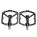 Miniatyrbillede 8 af 8: LeBycle cykelpedal, skridsikker fodplade, universel, letvægts CNC-aluminiumlegering, cykeltilbehør, sort