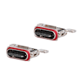 Miniatyrbilde 4 av 8: 2 stk USB-kontaktkort, utskiftbar, praktisk ladeplugg for Samsung S21 Ultra 5G