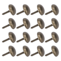 Miniatyrbillede 4 af 8: 200 stk. dekorative metalnitter trim elektroplettering behandling burr fri slidstærk DIY fremstilling søm hardware til tasker SP15 004