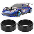 Miniatyrbild 6 av 8: 4PCS 26mm RC Drift Hard Däck för HSP 1:10 RC Drifting Car Part Accessory (01)