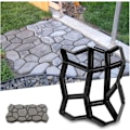 Miniatyrbillede 4 af 5: 36*36cm Betonform Sidewalk Form Formwork Form Plastformer til Betonplader til Have