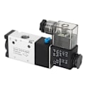 Miniatyrbild 8 av 8: 1/4in NPT Pneumatisk Magnetventil 2 Position 3 Vägs IP65 Luftdriven Magnetventil DC12V