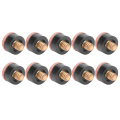 Miniatyrbilde 6 av 8: 10 stk Biljard Snooker Pool Cue Pole Tip Reservedeler Utstyr Tilbehør (12mm)