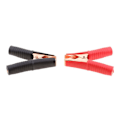 Miniatyrbillede 3 af 5: 4 x 2 stk. startkabler startbooster kabel batteri test alligator klemme clips