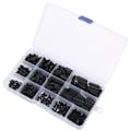 Miniatyrbild 5 av 8: Skruvmutterbultsats Set M3 Nylon Hex StandOff Sortimentssats Boxed Fastener Black