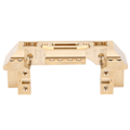 Miniatyrbilde 4 av 8: RC-bil Messing Front Servo Stand Mount Vinsch Hjul Tilbehør Passer til TRX4 1/10 RC Crawler