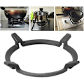 Miniatyrbillede 4 af 5: Gas Wok Adapter Wok Ring Holder, Skridsikker Holder, Wok Ring Monteringsring Holder Monteringsring til Gasbrændere, Komfurer, Kogegrej, Gastilbehør