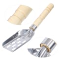 Pikkukuva 7 / 8: Ruostumattomasta teräksestä integroitu puinen kahva Mix Bait Shovel -kalastusvälineet kalastajille