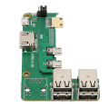 Pikkukuva 7 / 8: Laajennuskortti 4 USB High Definition Multimedia Interface Naaras Raspberry Pi:lle nollalle 2W–3B laajennuskortti