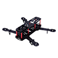 Miniatyrbild 8 av 8: 250MM Quadcopter FPV Aircraft Drone Frame Kit RC-tillbehör för QAV250 (kolfiber)