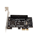 Pikkukuva 5 / 8: PCIe 2.0 SATA -kortti, 2 porttia, 40-nastainen liitäntä, 6,0 Gbps, 3,0 Gbps, 1,5 Gbps SSD, PCI E - SATA -laajennuskortti Win-käyttöjärjestelmälle