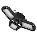 Miniatyrbillede 8 af 8: 60W SD-0013 Garage Lys Deformerbar LED 90° Justerbar Arbejdslampe med Sikker Reb 85-265V