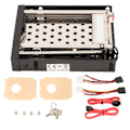 Miniatyrbilde 1 av 8: Intern SATA Harddisk-stativ 2,5 tommers SATA I/II/III skuffeløs maksimalt 6 Gbps Hot Swap 2,5 skuffeløs mobilstativ for SDD HDD