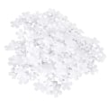 Miniatyrbilde 6 av 8: 200 stk håndlagde blomster hvite femblads perle rhinestone DIY kunstige hårtilbehør