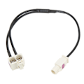 Miniatyrbillede 1 af 5: Radioantenne Adapterkabel ABS Biltilbehør Erstatning for RNS 510 MFD3 RCD510 RCD310