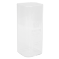 Miniatyrbilde 3 av 8: 400 ml vannglass, firkantet, varmebestandig glasskrus, drikkemelk, frokostkopp, drikkevare, krone mønster