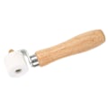 Miniatyrbillede 8 af 8: 28mm 1,1 tommer PTFE håndtryksrulle 2-vejs leje træhåndtag varmebestandigt svejseværktøj