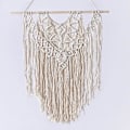 Miniatyrbild 1 av 5: 1 st Macramé Väggbonad, Väggdekoration Handvävd Väggtapet Inomhus Utomhus Bröllop Vardagsrum Sovrum Dekor (Beige)
