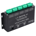 Miniatyrbillede 5 af 8: 12-kanals DMX Constant Decoder RGB LED Light Strip Controller DMX512 Decoder DC5-24V