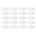 Miniatyrbilde 6 av 8: 20 stk barberbørste PP Nylon Slitesterk, slitesterk, utsøkt sklisikker elektrisk barberbørste