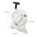 Miniatyrbilde 2 av 6: Recoil Pull Starter-enhet for Stihl Fs90/110 Fs130 String Trimmer Reserve Hageverktøy