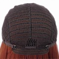 Miniatyrbilde 2 av 5: 32 tommer Lang Rett Highlight Blond Front Parykk Cosplay Parykk