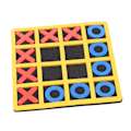 Pikkukuva 3 / 8: Kannettava ja turvallinen EVA Mini Tictactoe XO Shape Chess -peli, opettavainen lelu