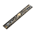 Miniatyrbild 1 av 7: 6" multifunktionell PCB linjal - mätverktyg för elektroniska ingenjörer (svart)