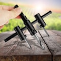 Miniatyrbillede 3 af 8: 30-120mm Justerbar Sort Cirkel Hulsavebor Sæt DIY Træbearbejdning Værktøj
